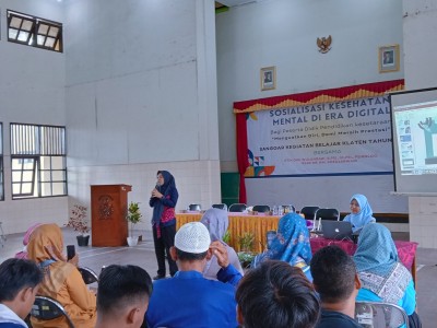 Sosialisasi Kesehatan Mental 2025